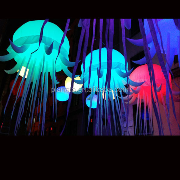 Hot Sale Good Quality LED lighting Inflatable Jellyfish For Party,Bar,Event Decoration