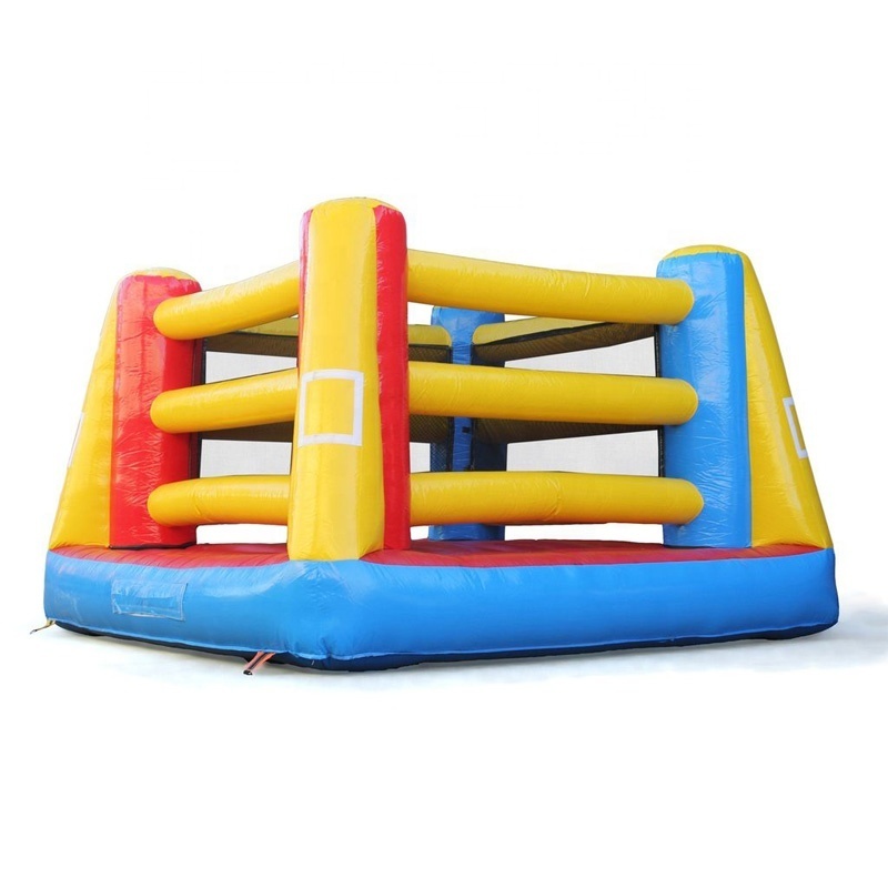 Commercial Outdoor And Indoor Party Rental Inflatable Fighting Battle Zone Wrestling Boxing Ring For Kids And Adults