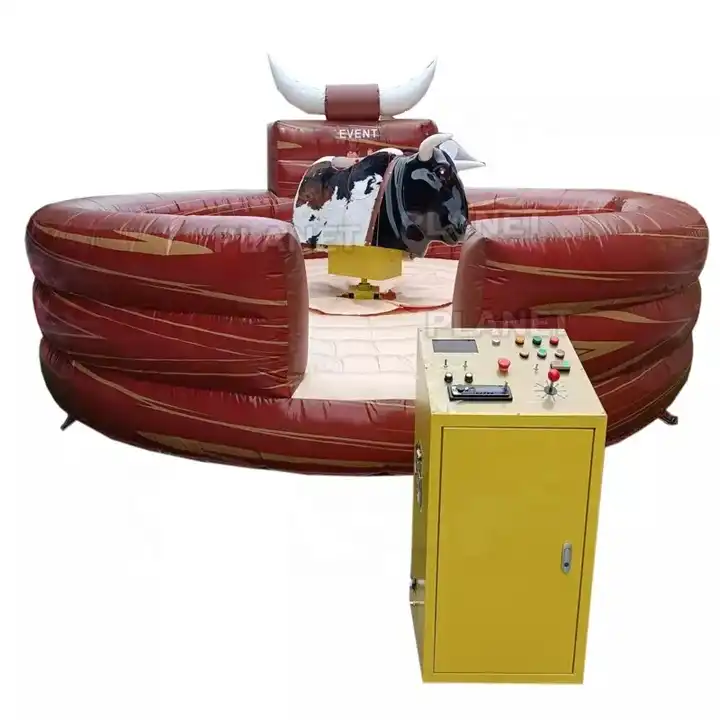 Hot Sale Crazy Bull Ride Machine Mechanical Games Rodeo Bull Riding Machine Inflatable Mechanical Bull Ride For Sale