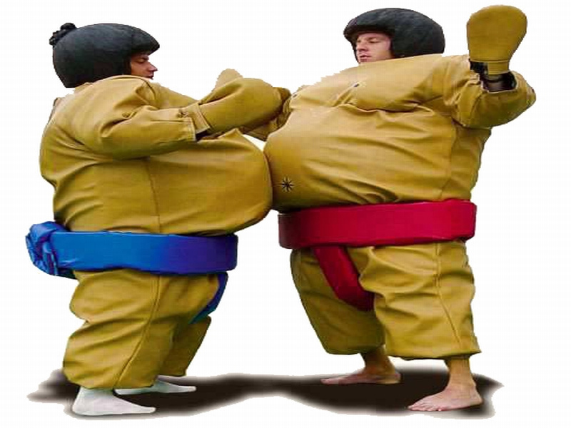 High Quality Kids Fighting Inflatable Sumo Wrestling Suit Inflatable Bubble Sumo Suit For Sale