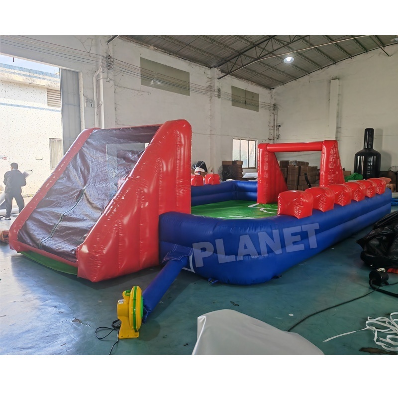 Hot Sale Kids Adult Huge Commercial Sport Inflatable Soap Football Playground Inflatable Water Soap Football Soccer Field