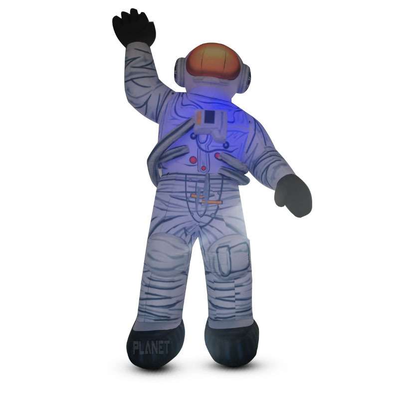 Outdoor Display Large Colorful Lighting Inflatable Cartoon Astronaut Space Man Model Giant Inflatable Astronaut