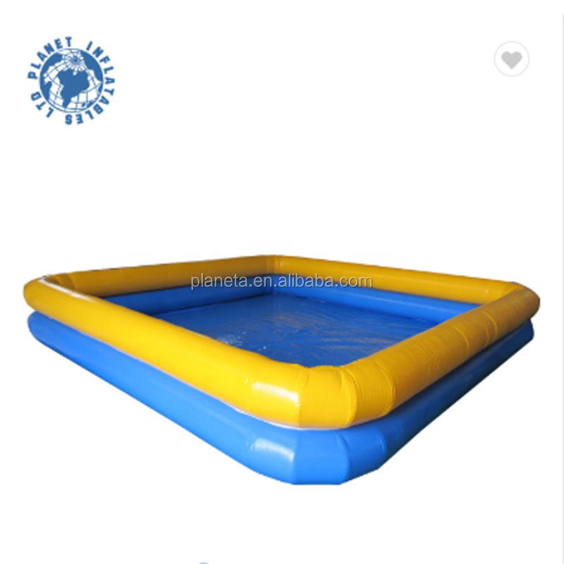 Hot Sale Large Colorful PVC Tarpaulin Inflatable Water Swimming Pool / Big Inflatable Adult Swimming Pool For Sale