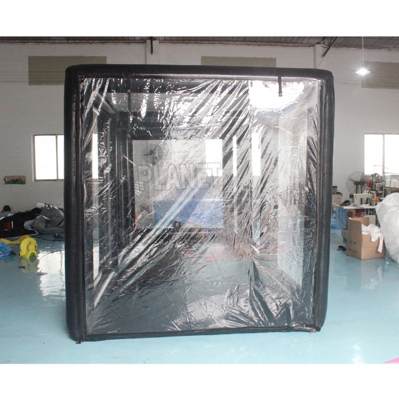 Factory Price Outdoor Transparent Mobile Car Bubble Tent Inflatable Car Painting Wash Shelter Tent