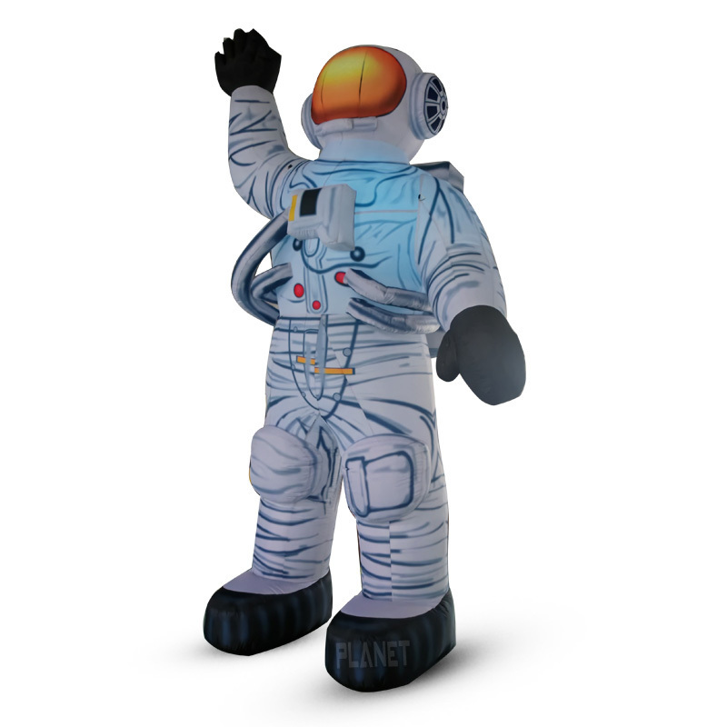 Outdoor Display Large Colorful Lighting Inflatable Cartoon Astronaut Space Man Model Giant Inflatable Astronaut