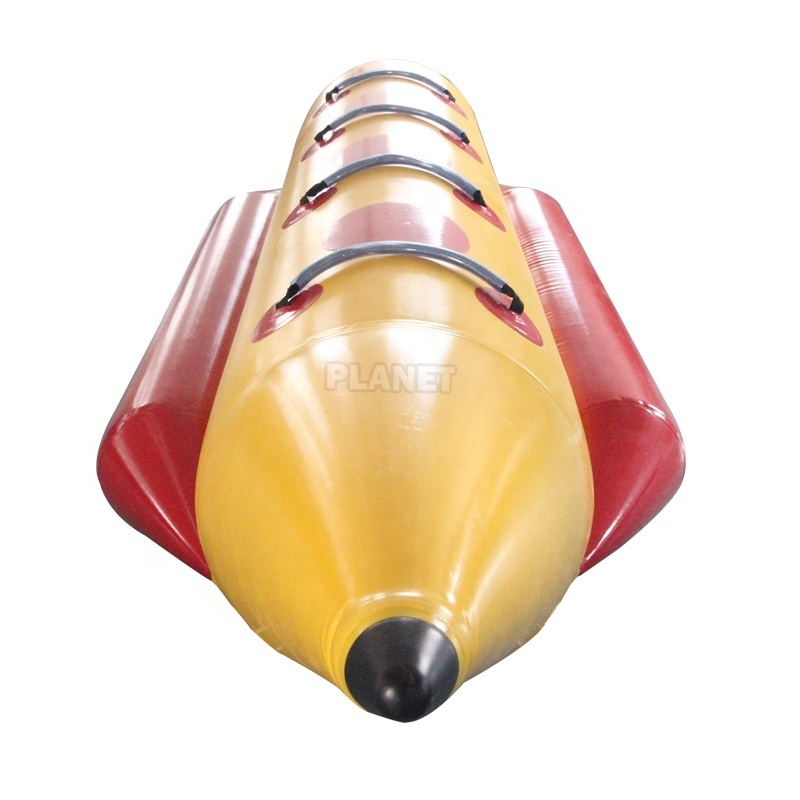 4 Seats Single Inflatable Water Games Flyfish  Banana Boat Inflatable Boat Banana For Sale