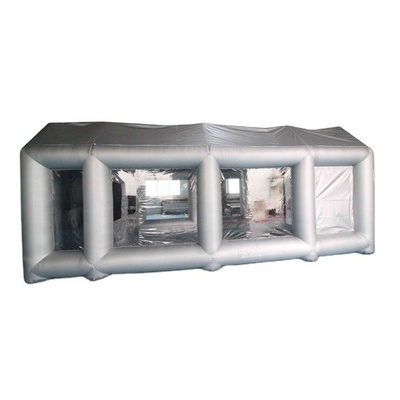 Commercial Grey Inflatable Spray Workshop Booth Car Paint Booth Inflatable Paint Booth For Cars