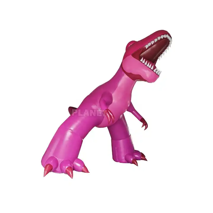 Outdoor Party Decorations Giant Inflatable Pink Dinosaur Inflatable Advertising Dinosaur