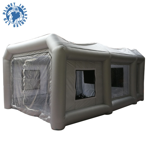 Wholesale Portable Cheap Inflatable Car Spray Paint Booth Tent / Inflatable Car Painting Cabin With Filter System