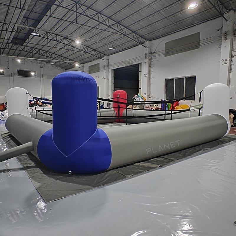 Outdoor Portable Custom Logo Floor Inflatable Boxing Rings Arena Field Inflatable Boxing Ring For Adult