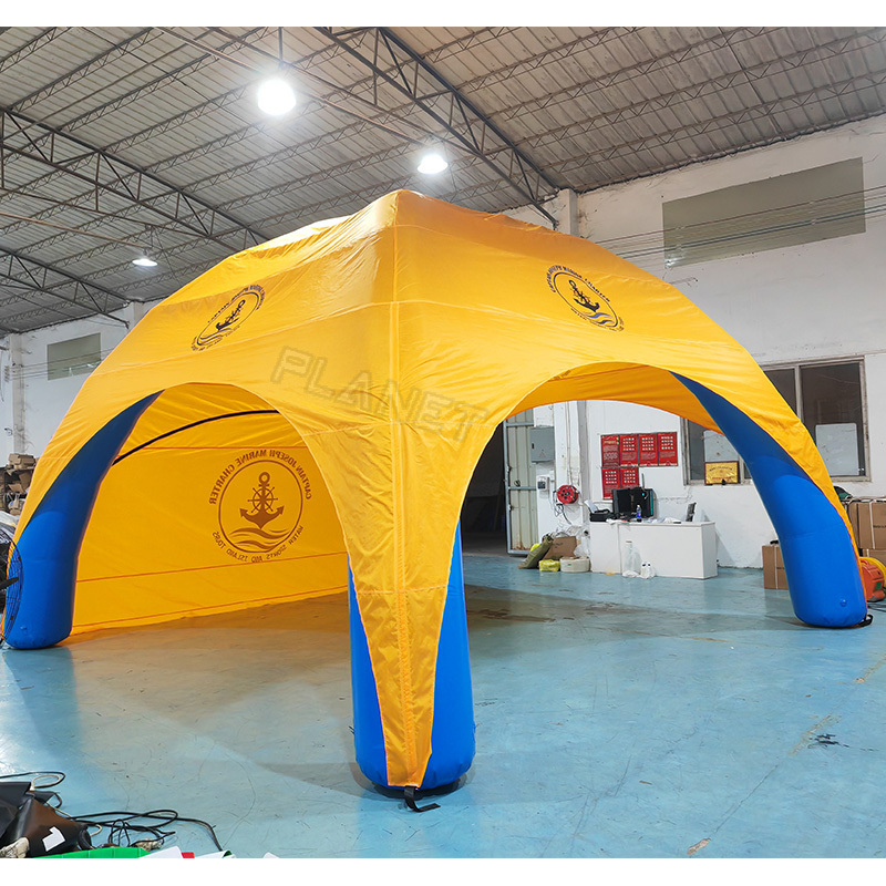 Portable Commercial Gazebo Canopy Cover Spider Exhibition Inflatable Tent Inflatable Promotional Tent