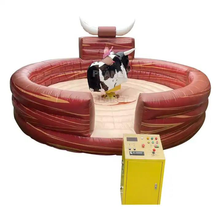 Hot Sale Crazy Bull Ride Machine Mechanical Games Rodeo Bull Riding Machine Inflatable Mechanical Bull Ride For Sale