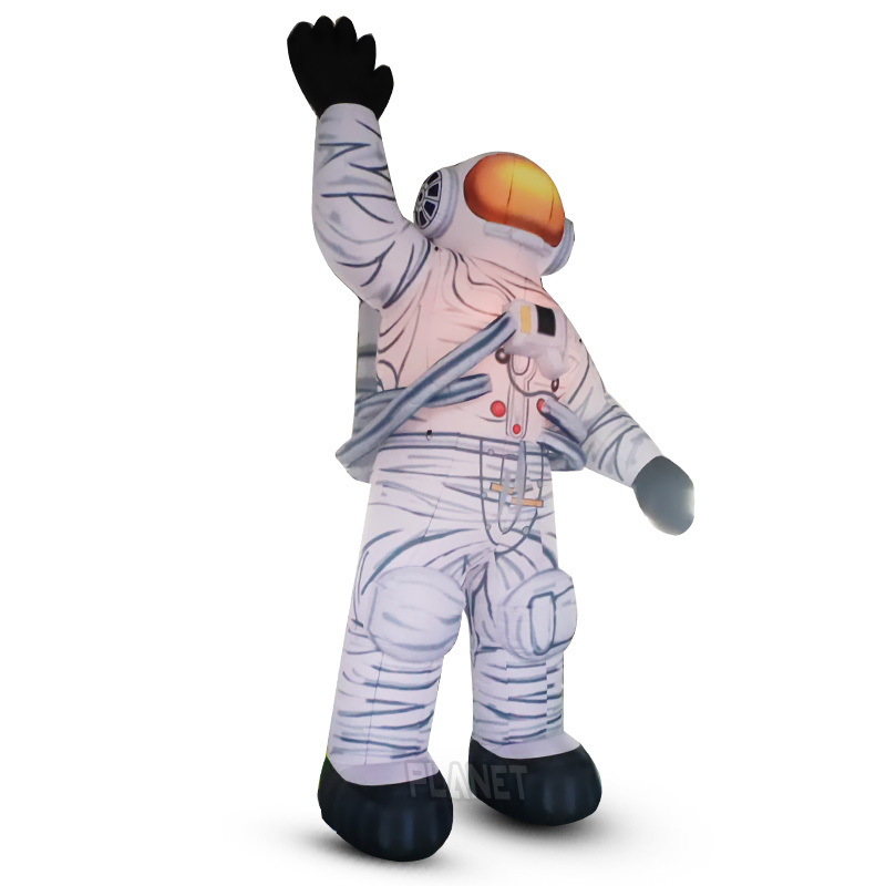 Outdoor Display Large Colorful Lighting Inflatable Cartoon Astronaut Space Man Model Giant Inflatable Astronaut