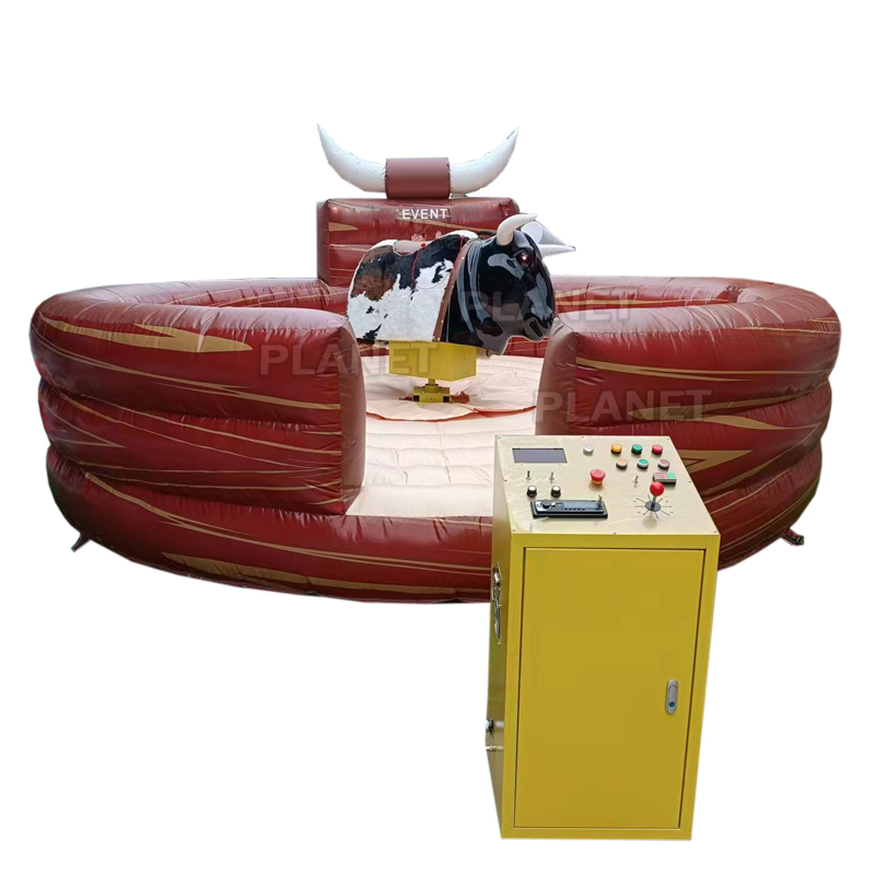 Commercial  Adult Crazy Mechanical Inflatable Bull Inflatable Bull Riding Machine For Sale