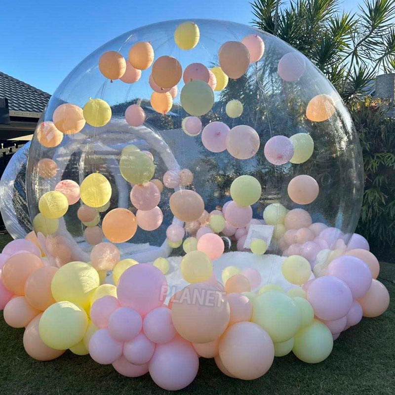 Inflatable tunnel house bubble balloon inflatable bubble tree tent for sale inflatable bubble balloons house