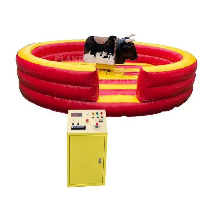 Hot Sale Crazy Bull Ride Machine Mechanical Games Rodeo Bull Riding Machine Inflatable Mechanical Bull Ride For Sale