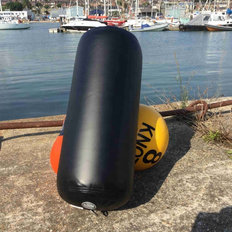 Customized Heavy Duty PVC Inflatable Triathlon Marker Buoy Pontoons Fender Inflatable Boat Bumpers Marine Boat Yacht Fender