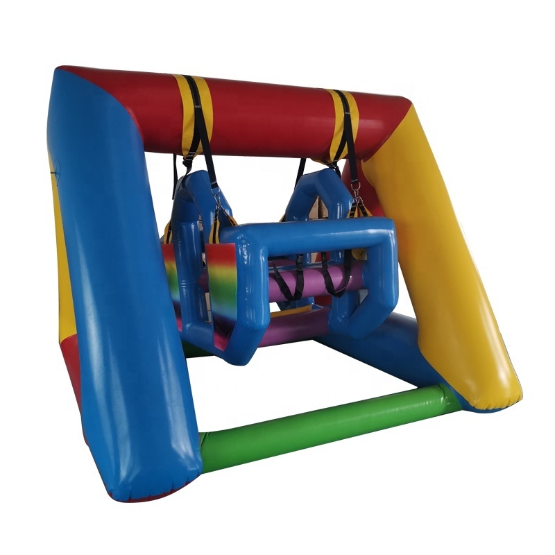 Top quality Kids Park Rocking Games Seesaw Inflatable Seesaw Viking Swing Boat For Entertainment