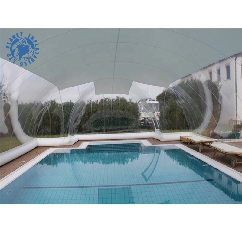 Customized Pool Cover/Cubierta Piscina Transparent PVC Pool & Accessories Inflatable Swimming Pool Dome Cover