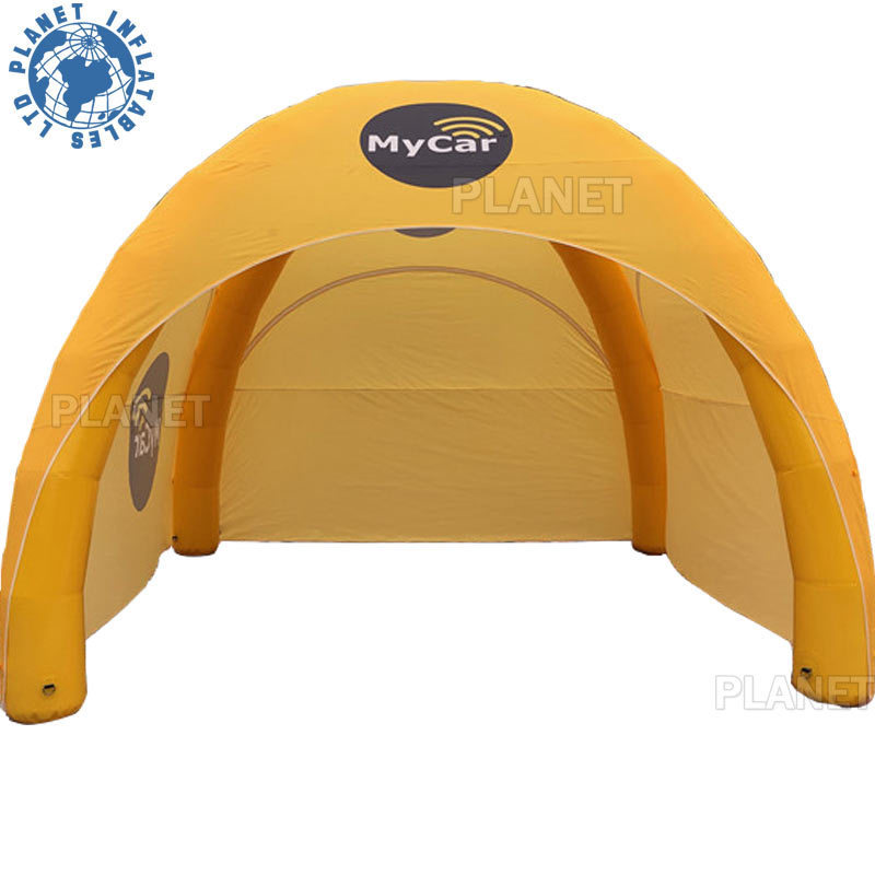 Airtight Waterproof Advertising Inflatable Gazebo Spider Dome Tent / Inflatable Arch Dome Event Tent For Trade Show