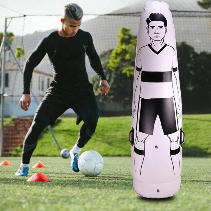 1.75m PVC Inflatable Soccer Training Mannequins/Football Sport Keeper Dummy For Training Equipment