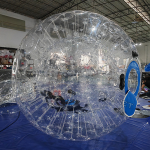 Customized Transparent Human Bubble Zorb Ball Giant Inflatable Human Body Hamster Ball