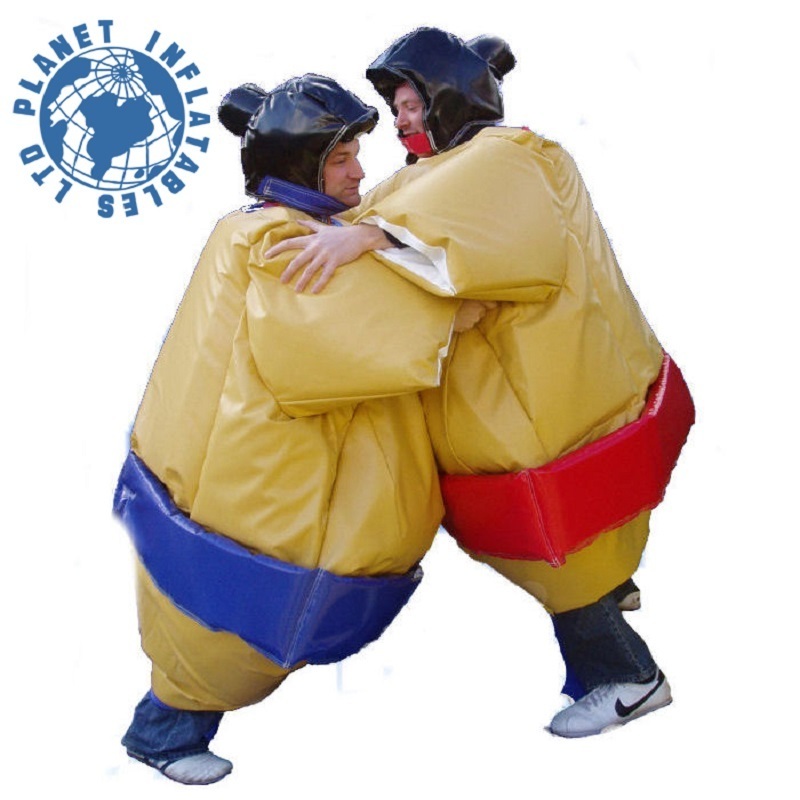 High Quality Kids Fighting Inflatable Sumo Wrestling Suit Inflatable Bubble Sumo Suit For Sale