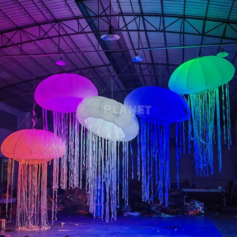 Hot Sale Good Quality LED lighting Inflatable Jellyfish For Party,Bar,Event Decoration