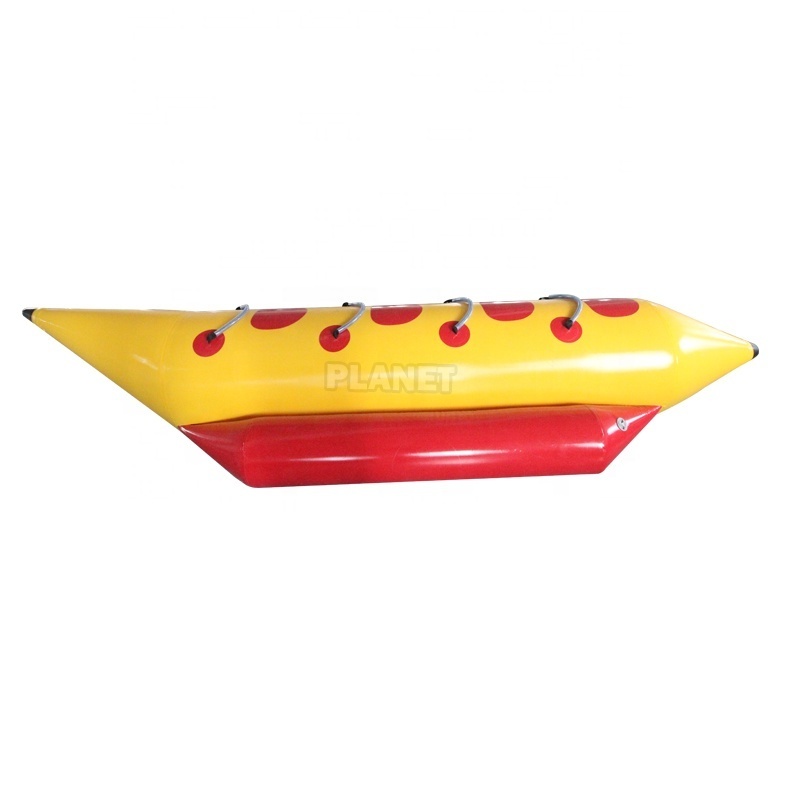 4 Seats Single Inflatable Water Games Flyfish  Banana Boat Inflatable Boat Banana For Sale