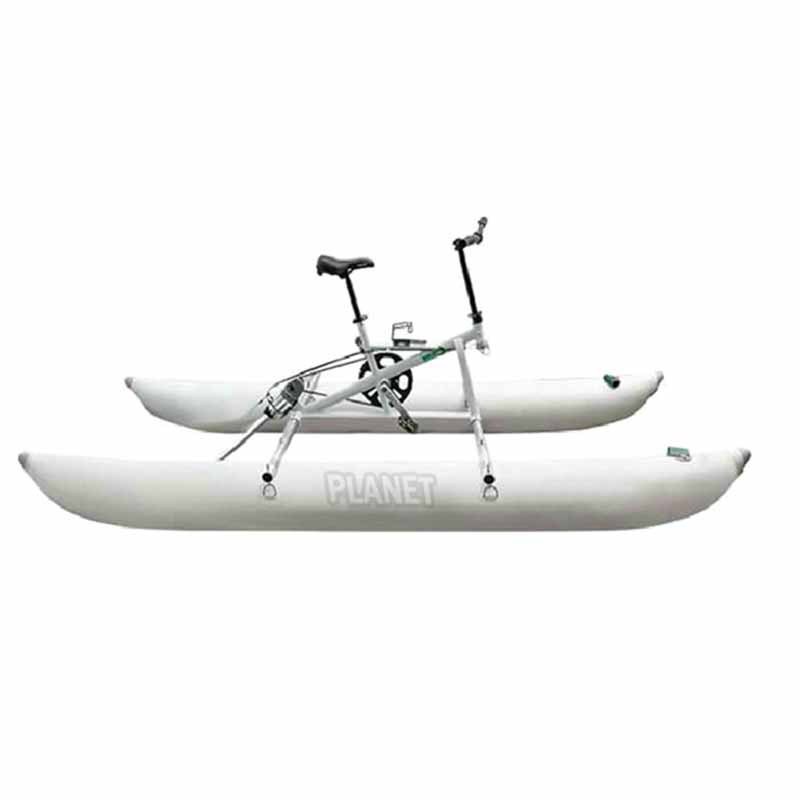 Commercial Inflatable Water Bike Pedal Boats Floating Water Bike Inflatable Water Bicycle For Sale