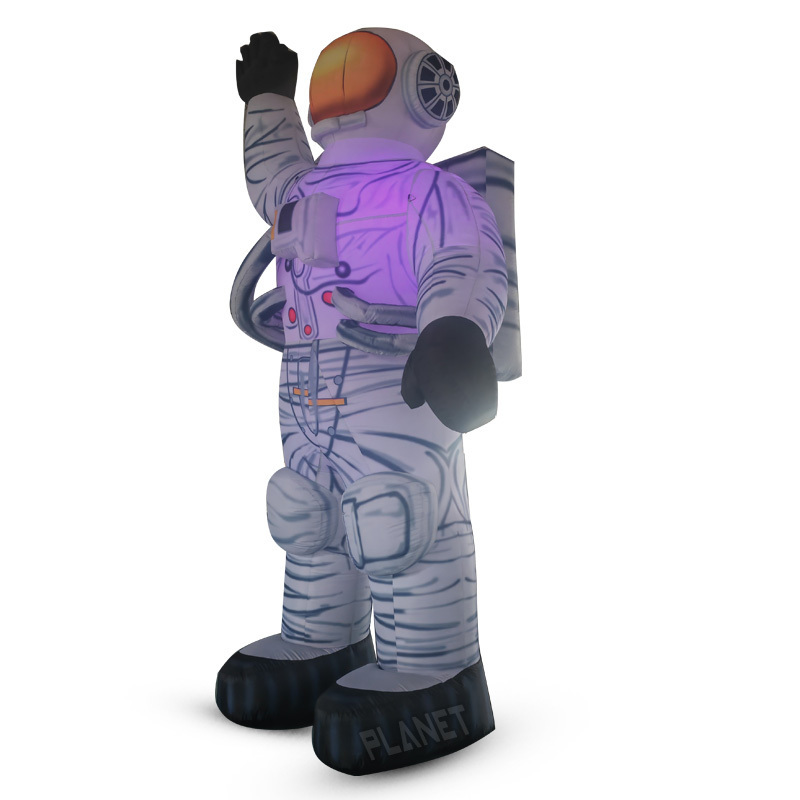 Outdoor Display Large Colorful Lighting Inflatable Cartoon Astronaut Space Man Model Giant Inflatable Astronaut