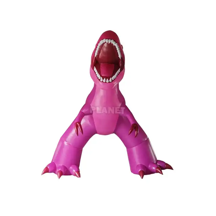 Outdoor Party Decorations Giant Inflatable Pink Dinosaur Inflatable Advertising Dinosaur