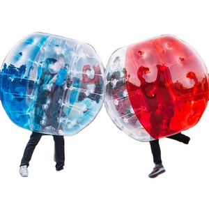 High Quality PVC/TPU Giant Human Group Sport Bubble Ball Inflatable Body Bumper Ball