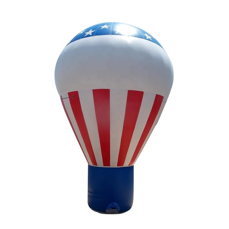 Factory Price Large Advertising Inflatable Ground Helium Hot Air Balloon