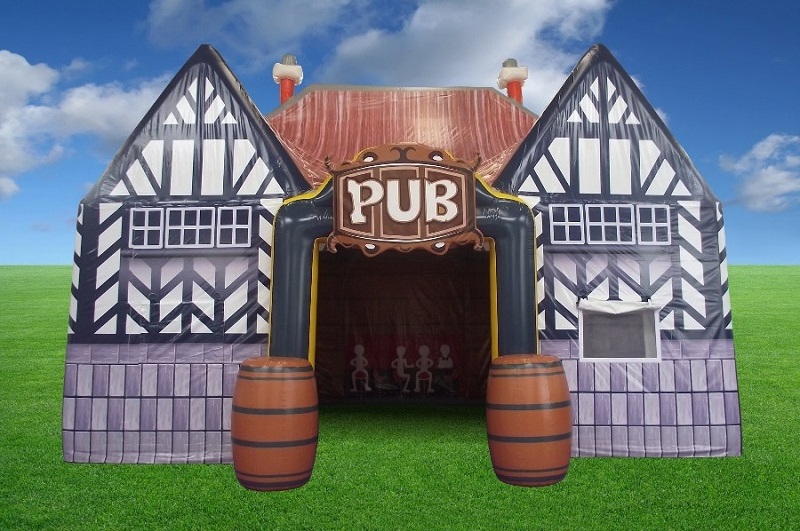 Outdoor Party Event Used Inflatable Irish Pub Bar House Inflatable Irish Pub Tent Party Inflatable Pub For Rental