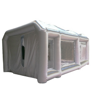 Wholesale Portable Cheap Inflatable Car Spray Paint Booth Tent / Inflatable Car Painting Cabin With Filter System