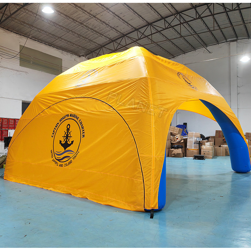 Portable Commercial Gazebo Canopy Cover Spider Exhibition Inflatable Tent Inflatable Promotional Tent