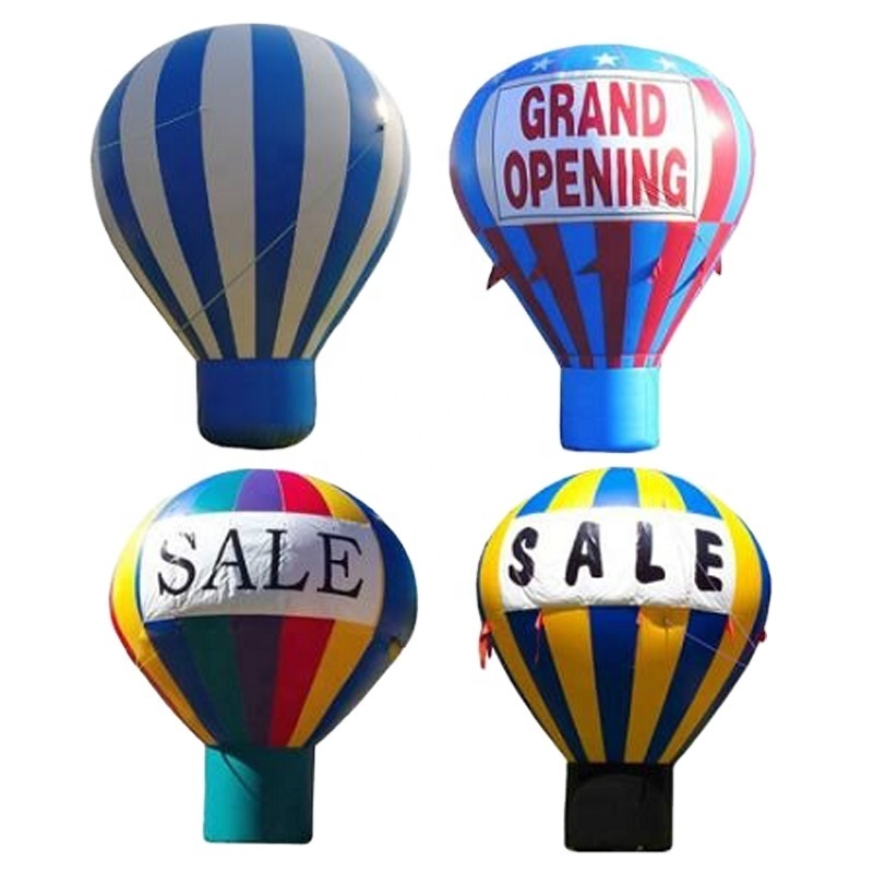 Factory Price Large Advertising Inflatable Ground Helium Hot Air Balloon