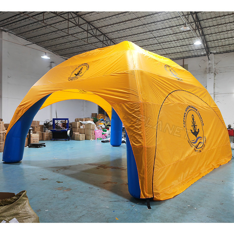 Portable Commercial Gazebo Canopy Cover Spider Exhibition Inflatable Tent Inflatable Promotional Tent