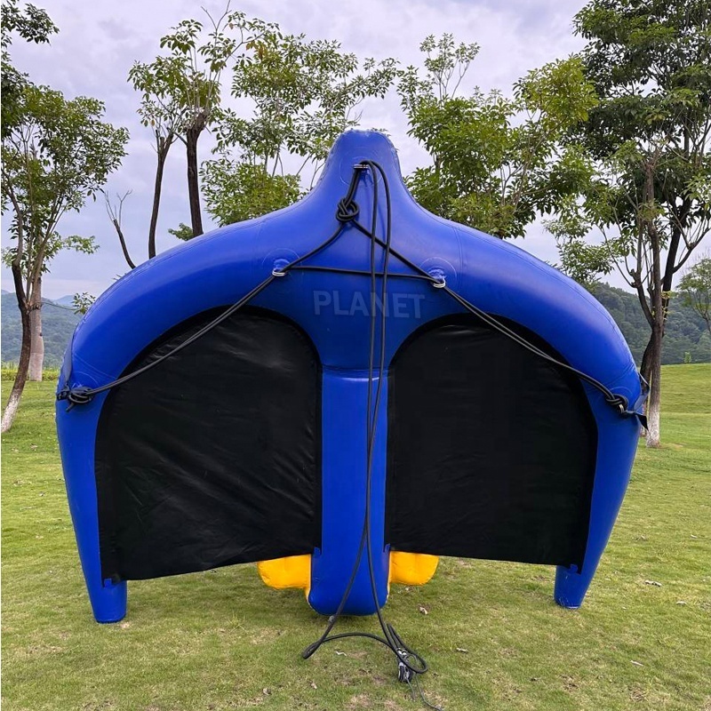 Hot Selling Inflatable Flying Kite Tube PVC Inflatable Manta Flying Ray Towable Manta Water Ray Flying Tube For Sale