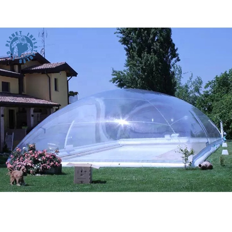 Customized Pool Cover/Cubierta Piscina Transparent PVC Pool & Accessories Inflatable Swimming Pool Dome Cover