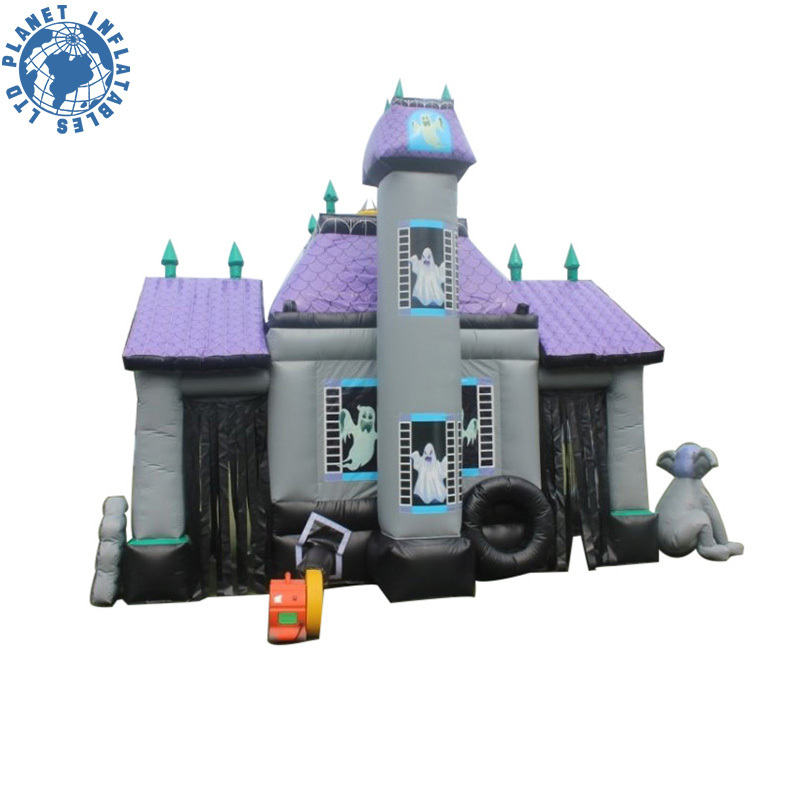 Guangzhou Factory Inflatable Jumping Castle Custom PVC Inflatable Bouncy Castle for Halloween Event