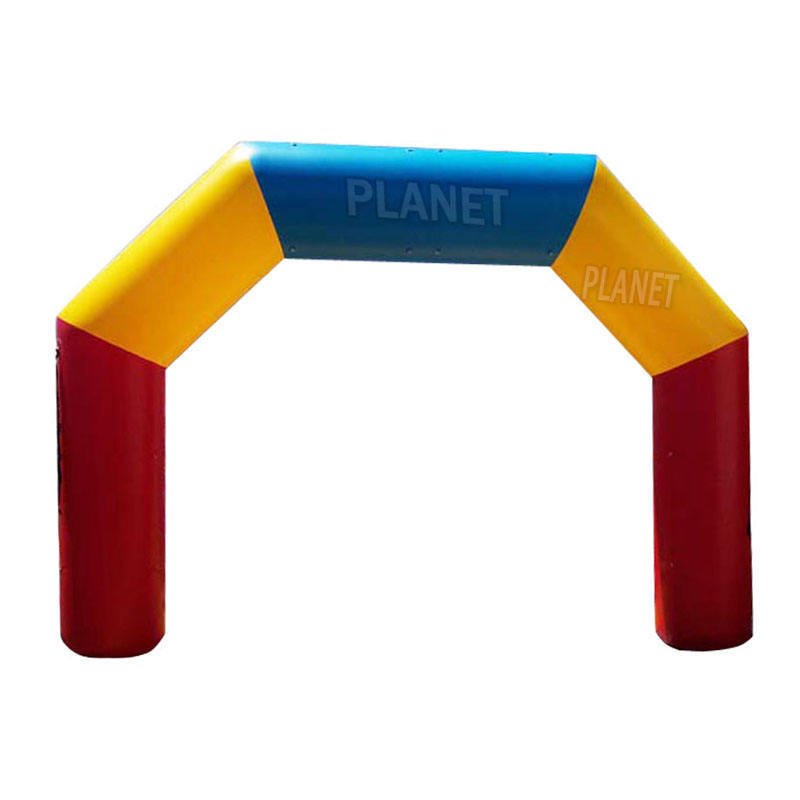 Commercial Finish Line Sports Race outdoor inflatable entrance arches inflatable target arch inflatable rainbow arch