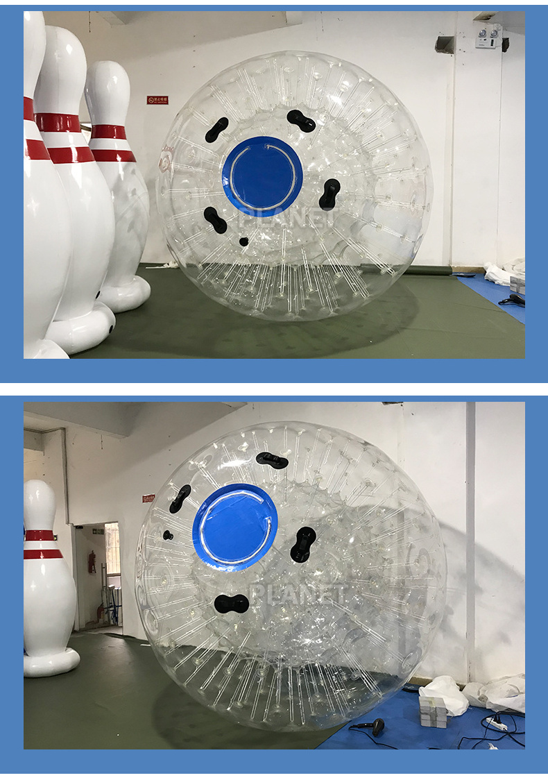 Customized Transparent Human Bubble Zorb Ball Giant Inflatable Human Body Hamster Ball