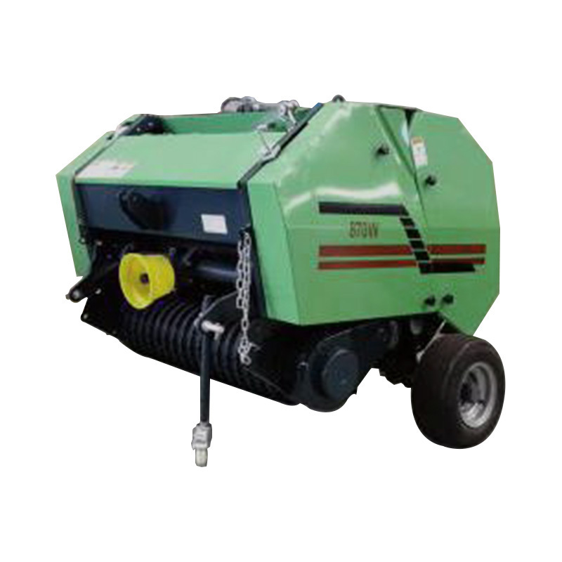 Pto Combined Corn Silage Packaging Machine Harvesters Tractor Lawn Mower Crusher Mini Round Hay Baler