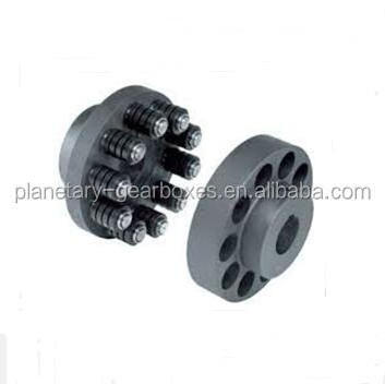 Hl Type Flexible Muff Flange Bush Flexible Elastic Sleeve Oldham Steel Disc Clamp Shaft Rigid Fcl Pin Coupling With Brake WHEEL