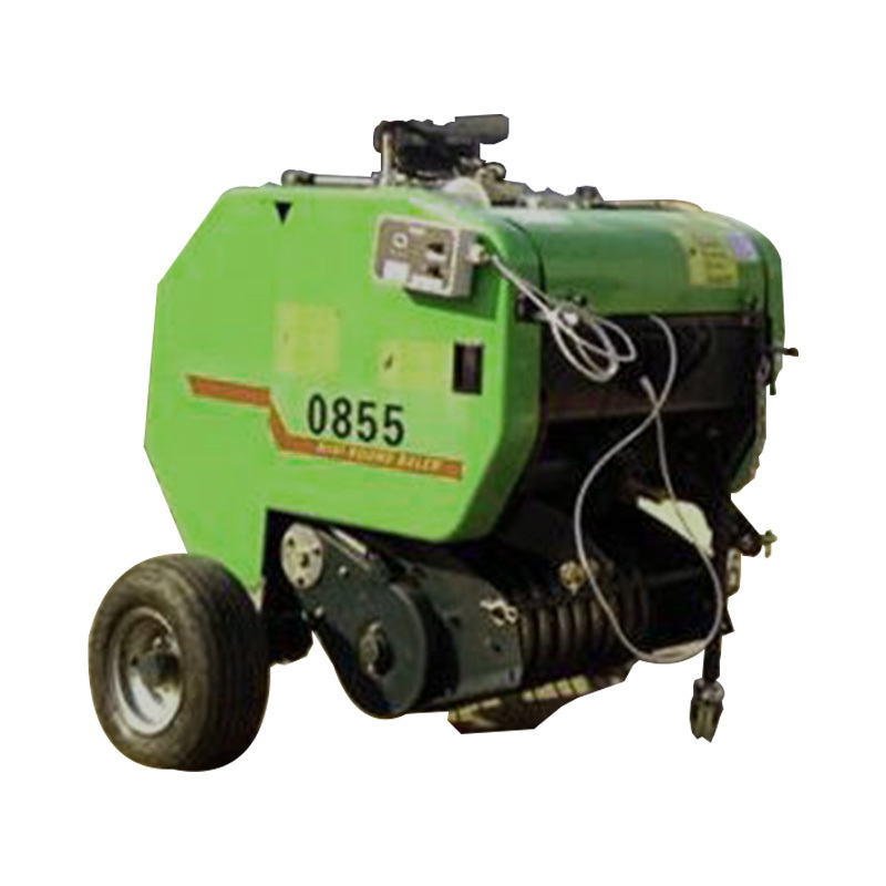 Pto Combined Corn Silage Packaging Machine Harvesters Tractor Lawn Mower Crusher Mini Round Hay Baler