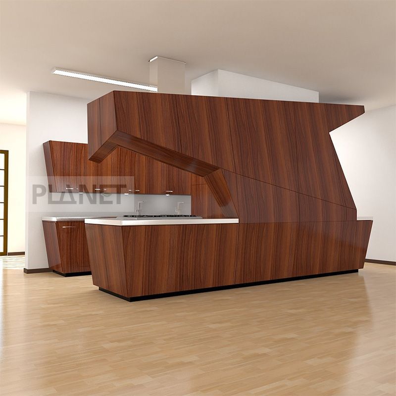 home furniture whole set wood kitchen cabinet anti oil sheet smart kitchen cabinet modern accessories