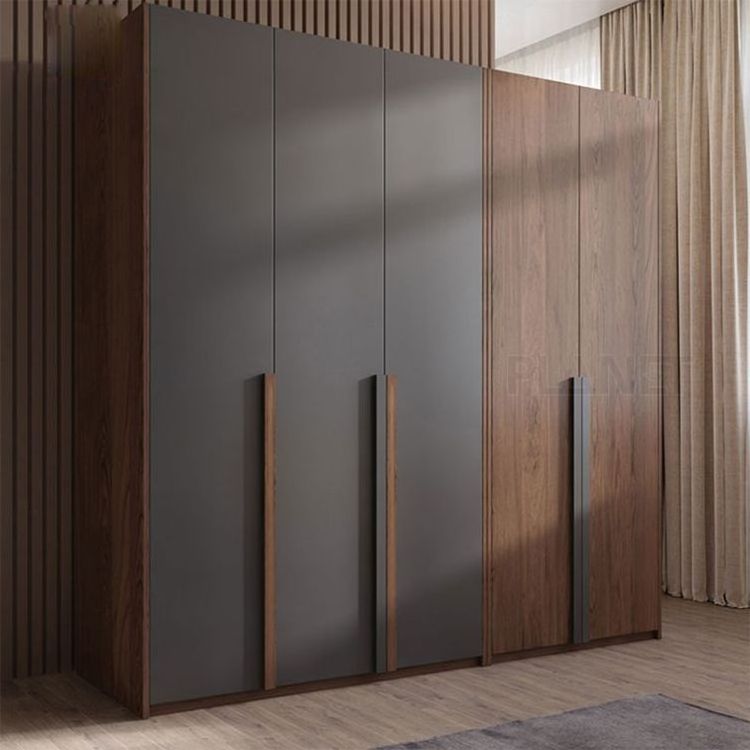 Planet small room designs single wooden drawer wardrobe closet for small bedroom