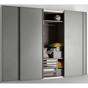 Planet custom mdf sliding door pvc closet bedroom wardrobe cabinets furniture design prices